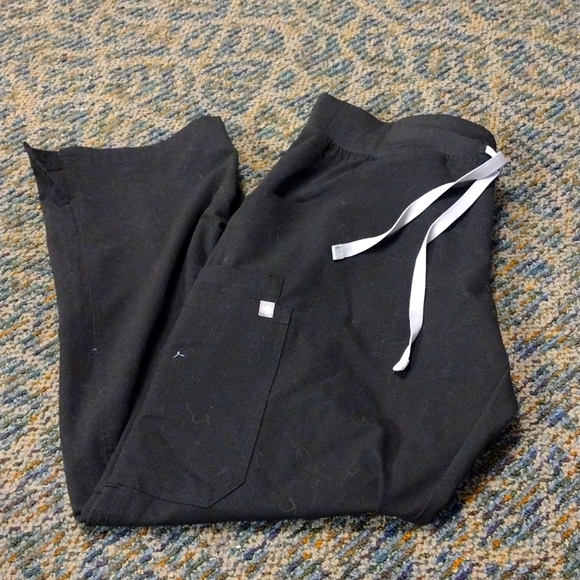 Figs scrub set. Black. - Picture 2 of 3